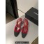 Chanel Heel 6.5cm Slingbacks G31318 Suede Black/Red 2024