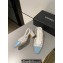 Chanel Heel 6.5cm Slingbacks G31318 Tweed Blue/Patent 2024