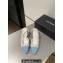 Chanel Heel 6.5cm Slingbacks G31318 Tweed Blue/Patent 2024