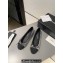Chanel Ballet flats G02819 Grosgrain Black/Sequins Silver 2024