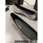 Chanel Ballet flats G02819 Grosgrain Black/Sequins Silver 2024