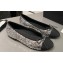 Chanel Ballet flats G02819 Grosgrain Black/Sequins Silver 2024