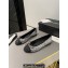 Chanel Ballet flats G02819 Grosgrain Black/Sequins Silver 2024