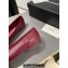 Chanel Ballet flats G02819 Lambskin Dark Red 2024