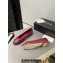 Chanel Ballet flats G02819 Lambskin Dark Red 2024
