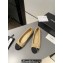 Chanel Lambskin, Embroidery & Grosgrain Ballet flats G45591 Black/Beige 2024