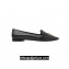 Chanel Metal CC Logo Lambskin Vintage Ballet Flats Black 2024