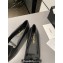 Chanel Metal CC Logo Lambskin Vintage Ballet Flats Black 2024