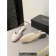 Chanel Heel 1.5cm Slingbacks G31319 Suede Light Gray 2024