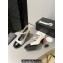 Chanel Multicolor Chain Heel 8.5cm Lambskin Mary Janes White 2024