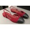 Chanel Heel 1.5cm Slingbacks G31319 Tweed Red/Black 2024