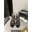 Chanel Multicolor Chain Heel 8.5cm Lambskin Sandals Black 2024