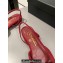Chanel Heel 1.5cm Slingbacks G31319 Tweed Red/Black 2024