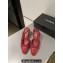 Chanel Heel 6.5cm Slingbacks G31318 Tweed Red 2024