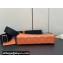 Louis Vuitton Taiga leather and Monogram canvas Gaston Wearable Wallet Bag Orange 2024