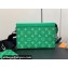 Louis Vuitton Taiga leather and Monogram canvas Gaston Wearable Wallet Bag Green 2024