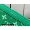 Louis Vuitton Taiga leather and Monogram canvas Gaston Wearable Wallet Bag Green 2024
