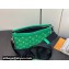 Louis Vuitton Taiga leather and Monogram canvas Gaston Wearable Wallet Bag Green 2024