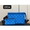 Louis Vuitton Taiga leather and Monogram canvas Gaston Wearable Wallet Bag M83099 Blue 2024