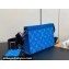 Louis Vuitton Taiga leather and Monogram canvas Gaston Wearable Wallet Bag M83099 Blue 2024