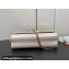 Louis Vuitton Epi grained cowhide leather Twist West Bag M24550 Quartz White 2024