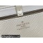 Louis Vuitton Epi grained cowhide leather Twist West Bag M24550 Quartz White 2024