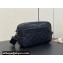 Louis Vuitton Monogram Shadow cowhide leather Alpha Messenger Bag Black 2024