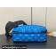 Louis Vuitton Taiga leather and Monogram canvas Alpha Messenger Bag M31016 Blue 2024