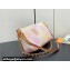 Louis Vuitton Damier Giant canvas Pochette Accessoires Bag N40642 Peach Pink 2024