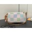 Louis Vuitton Damier Giant canvas Pochette Accessoires Bag N40642 Pistachio Green 2024
