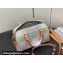 Louis Vuitton Damier Giant canvas Speedy Bandoulière 20 Bag N40515 Pistachio Green 2024