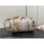 Louis Vuitton Locker Dopp Kit Bag Floral Print 2024