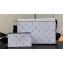 Louis Vuitton Taiga leather and Monogram canvas Gaston Wearable Wallet Bag M30935 White 2024