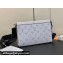 Louis Vuitton Taiga leather and Monogram canvas Gaston Wearable Wallet Bag M30935 White 2024