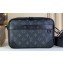 Louis Vuitton Taiga leather and Monogram canvas Alpha Messenger Bag M46955 Black 2024