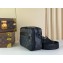 Louis Vuitton Taiga leather and Monogram canvas Alpha Messenger Bag M46955 Black 2024