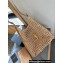 Saint Laurent oxalis bag in raffia macramé 781289 Beige/Apricot 2024