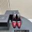 Saint Laurent Heel 5cm/9cm/11cm avenue slingback pumps in patent leather 756062 Red 2024