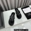 Chanel Crystal CC Logo Thongs G45716 Lambskin Black 2024