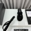 Chanel Crystal CC Logo Thongs G45716 Velvet Black 2024