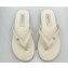 Chanel Crystal CC Logo Thongs G45716 Velvet White 2024