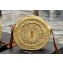 Saint Laurent round bag in raffia and vegetable-tanned leather 685601 Beige 2024