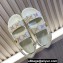 Gucci Women's sandals with Double G 771749 in Ivory GG crystal canvas 2024