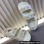 Gucci Women's sandals with Double G 771749 in Ivory GG crystal canvas 2024
