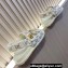 Gucci Women's sandals with Double G 771749 in Ivory GG crystal canvas 2024