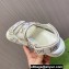 Gucci Women's sandals with Double G 771749 in Ivory GG crystal canvas 2024