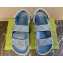 Gucci Women's sandals with Double G 771575 in Denim Blue 2024