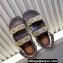 Gucci Women's sandals with Double G 771575 in GG canvas Beige 2024