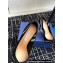 Aquazzura Heel 10cm The Spy Pumps In Mesh/Suede Leather Black 2024
