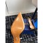 Aquazzura Heel 10cm The Spy Pumps In Mesh/Suede Leather Black 2024
